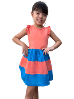 Conjunto Vestido Três Marias e Shorts