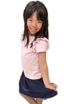 Blusa com Babado - Rosa Claro - comprar online