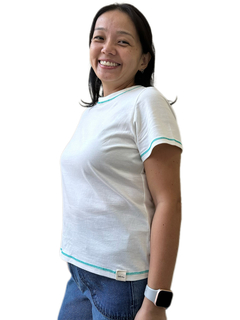 Camiseta com Detalhes de Outra Cor - Adulto - loja online