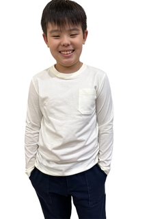 Camiseta Manga Longa com Bolso