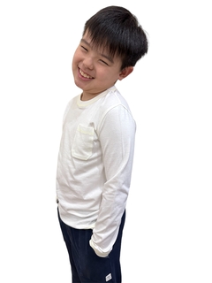 Camiseta Manga Longa com Bolso - comprar online