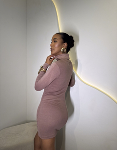 vestido gola alta na internet