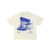 Camiseta 'House Club' - Creme