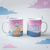 Taza Cerámica Gatito - Piscis -