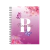 CADERNO BORBOLETA ROSA