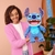 Marionetas de Disney Stitch de Real FX: peluche animatrónico de 18"