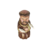 Imagem São Francisco Madeira Estilo Barroco Pintada A Mão - comprar online