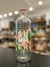 Botella vidrio decorada