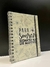 Cuaderno tapa dura y espiral