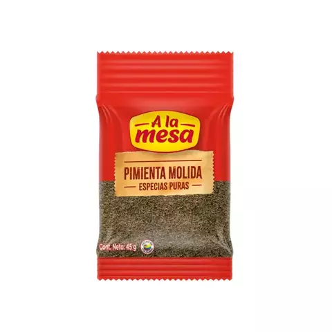 PIMIENTA MOLIDA A LA MESA X 45 G
