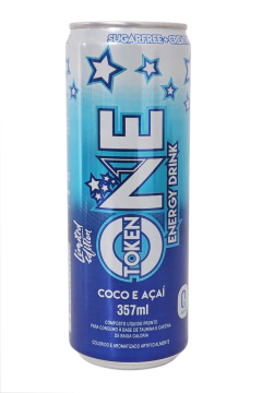 One Token Energy Drink Coco e Açaí SugarFree + Creatina 357ml 12 unidades