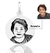 Colar pingente medalha personalizada Prata 925