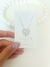 Colar Circulo cravejado Zircônias - loja online