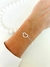 Pulseira Coração Vazado Cravejado - comprar online
