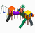 Playground Infantil madeira plástica Modelo KMP 0303