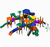 Playground Infantil madeira plástica Modelo KMP 0901 - comprar online