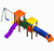 Playground Infantil madeira plástica Modelo KMP 0205 - comprar online