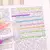 Kit Marca Texto Neon 2 Pontas Astronauta