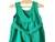 Vestido Crepe Lazo Verde 45 02 32 - comprar online