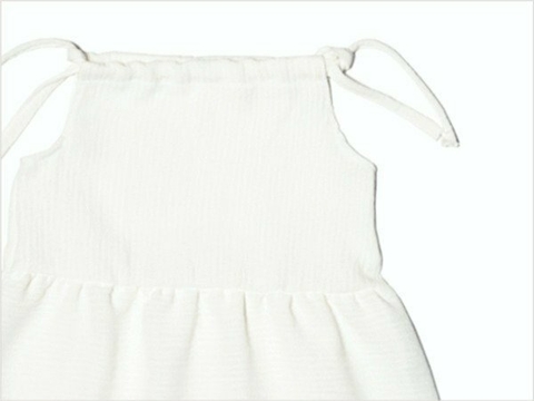 Vestido Poplin Hueso 23 03 32
