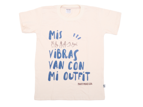 Remera Mi outfit Lengua de señas. 45 04 26