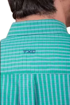 CAMISA REGULAR CUSTOM BORDADA TXC MC 29185C - RS BOOTS