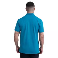 CAMISA POLO MASCULINA TEXAS FARM - CPM005 - AZUL PETROLEO na internet