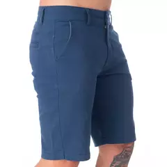 BERMUDA SARJA MASCULINA TEXAS FARM - BMB006 - AZUL - comprar online