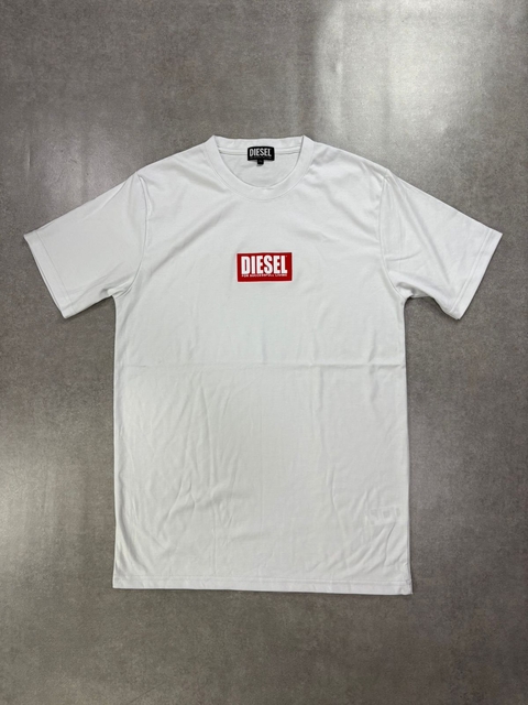 CAMISETA IMPORTADA DIESEL BRANCA