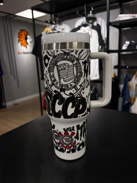 COPO TERMICO CORINTHIANS BRANCO SCCP CANUDO