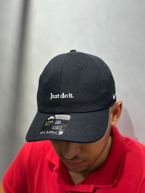 Bone Nike Just do it Preto