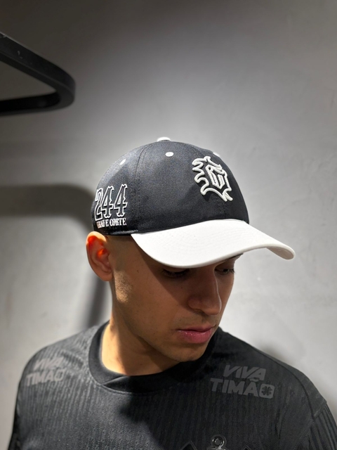 Boné Osasco Corte Preto/Branca 244