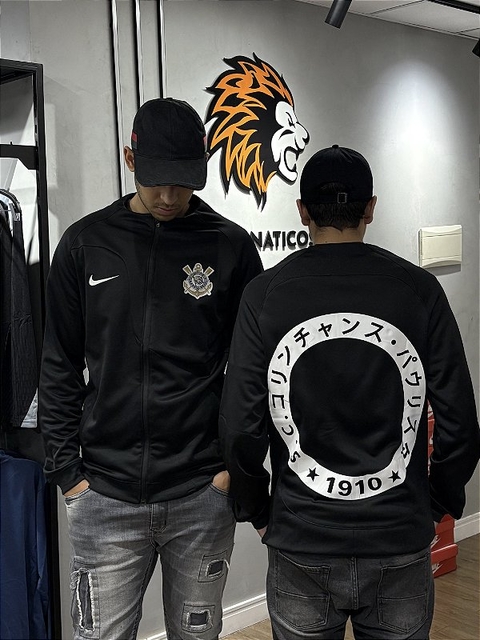 JAQUETA CORINTHIANS PRETA 2025