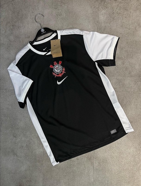 CAMISA CORINTHIANS LANÇAMENTO PRETA 25/26