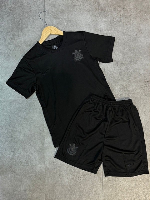 KIT INFANTIL CORINTHIANS ll PRETO 24/25