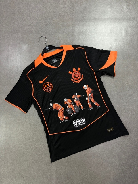 Camisa Corinthians Modelo Jogador total 90 Personalizada