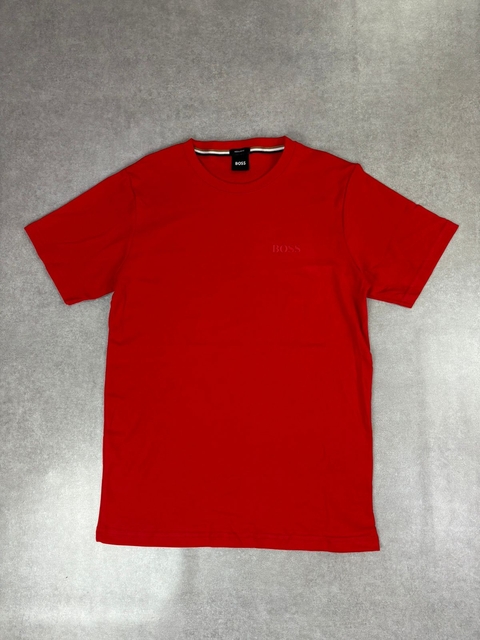 CAMISETA IMPORTADA BOSS BASICA VERMELHA