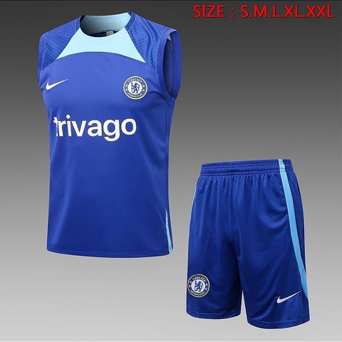 Conjunto Regata Chelsea Azul 2024