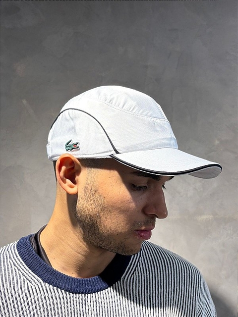 Boné Lacoste Sport Colorblock Branco
