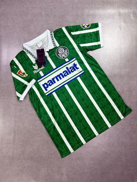 CAMISA PALMEIRAS RETRO PARMALAT VERDE