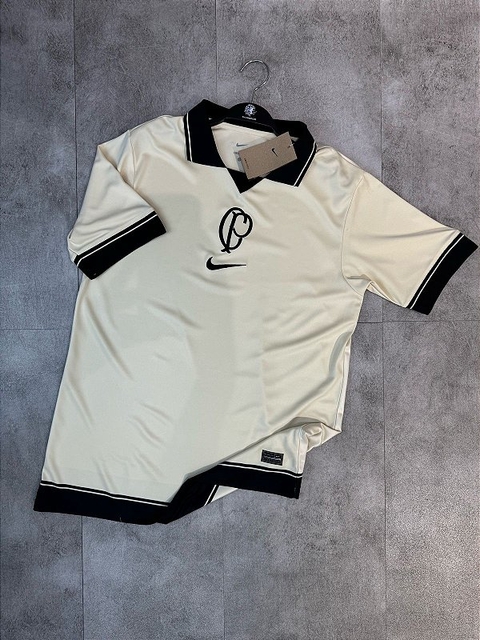 Camisa Manto Corinthians 23/24 s/n° Torcedor Nike Masculina - Branco"