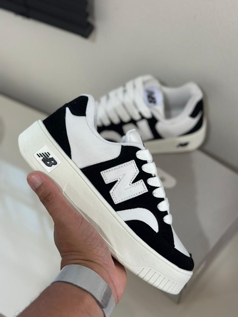 NEW BALANCE LAMINATE PRETO/BEGE