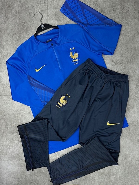 Conjunto Treino França Azul 2024/25