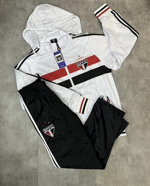 AGASALHO CONJUNTO SÃO PAULO BRANCO 2023/2024
