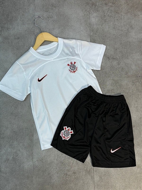 Kit Infantil Corinthians Branco 2024