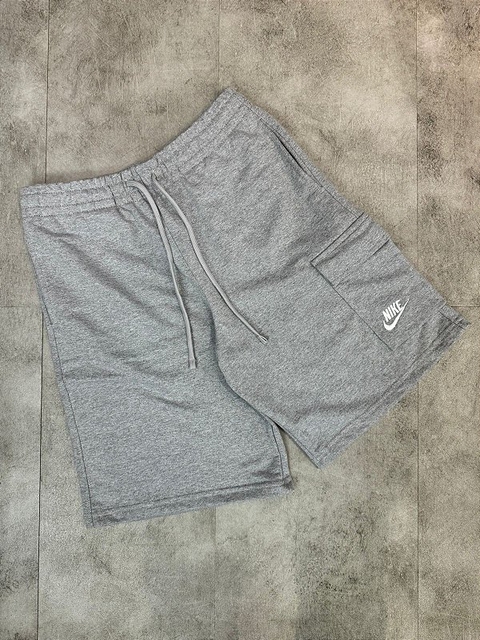 BERMUDA NIKE CLUB CINZA CARGO