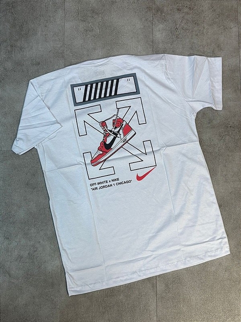 CAMISA NIKE JORDAN OFF WHITE BRANCA