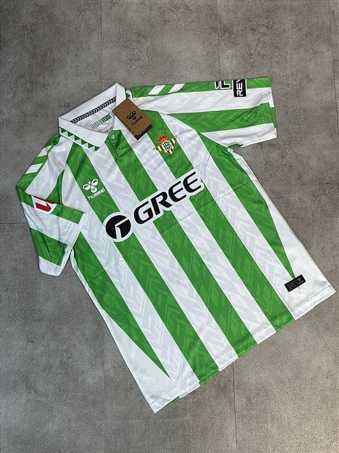 Camisa Real Bétis I Home 24/25 - Torcedor Hummel Masculina