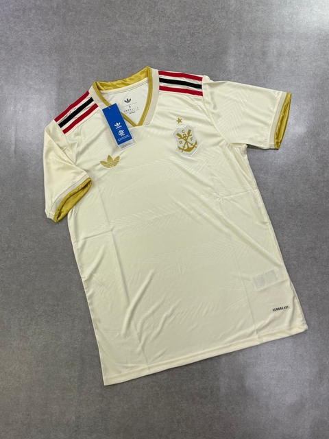 Camisa Flamengo III 25/26 Torcedor Adidas - Off White