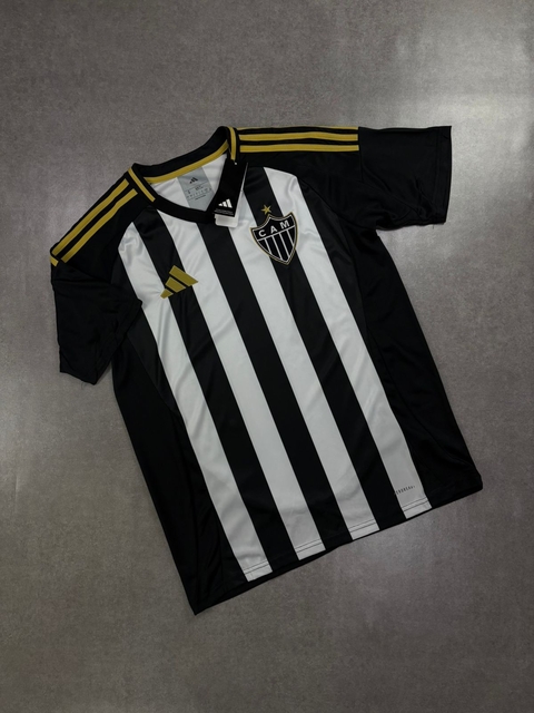 Camisa Atlético Mineiro I 25/26 s/n Torcedor Adidas - Preto